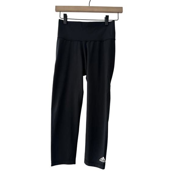 Adidas Black Yoga Leggings, Small - Picture 1 of 4